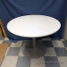 Haworth 42" Round Office Meeting Table w/ Curved Edge